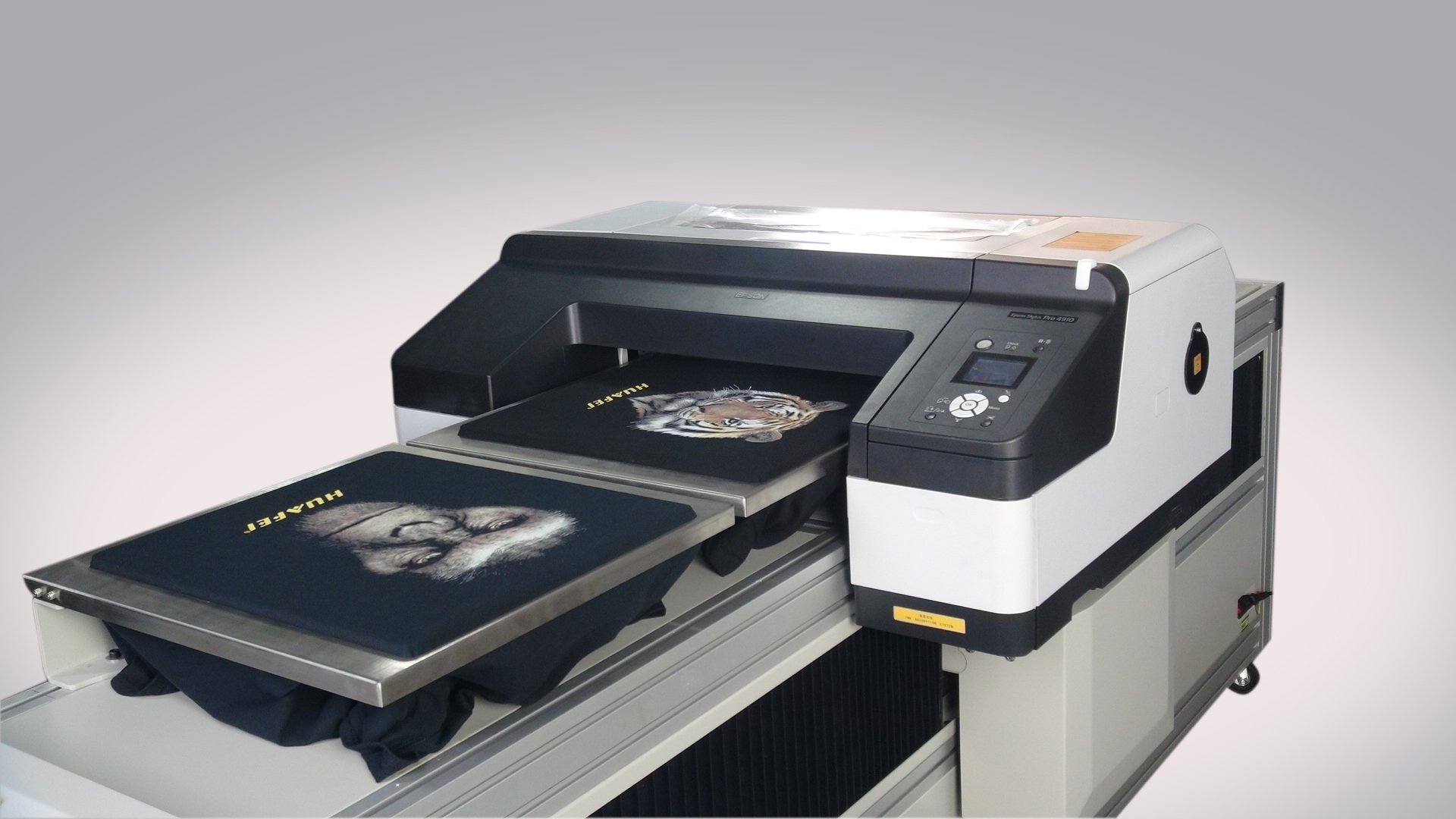 Direct to Garment Printer with 3 Platens - Jinan Huafei ...